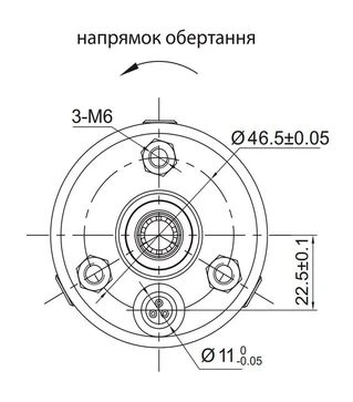 Насос центробежный скважинный Aquatica (Dongyin) 3SEm1.8/46, 1500 Вт, 197 м, 45 л/мин, &Oslash;75 мм (777406)