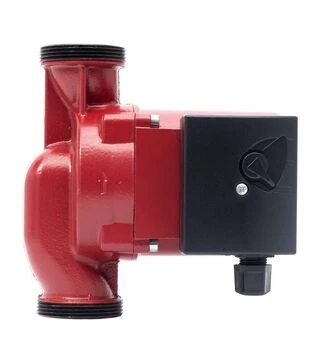 Насос циркуляционный Wetron LPS32-8/180B, 250 Вт, 8 м, 160 л/мин, &Oslash;2" 180 мм, с гайками &Oslash;1 1/4&Prime;, бордо (774242)