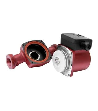 Насос циркуляційний Wetron LР525&ndash;4/180В, 75 Вт, 4 м, 40 л/хв, &Oslash;1 1/2" 180 мм, з гайками &Oslash;1", бордо (774212)