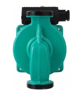 Насос циркуляційний Wetron 75 Вт, 4 м, 45 л/хв, &Oslash;1 1/2" 130 мм, з гайками &Oslash;1", зелений (774313)