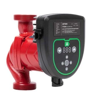 Насос циркуляционный энергосберегающий Wetron 50-130 Вт, 8 м, 130 л/мин &Oslash;2&Prime; 180 мм, с гайками &Oslash;1 1/4&Prime; (774364)