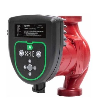 Насос циркуляционный энергосберегающий Wetron 50-130 Вт, 8 м, 130 л/мин &Oslash;2&Prime; 180 мм, с гайками &Oslash;1 1/4&Prime; (774364)
