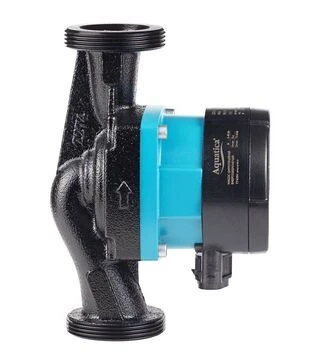 Насос циркуляційний енергозберігаючий Aquatica GPA32-8/180 III, 5-90 Вт, 8 м, 73 л/хв, &Oslash;2" 180 мм, з гайками &Oslash;1 1/4" (774064)