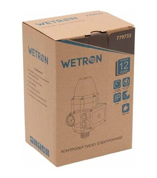 Контроллер давления электронный Wetron DSK-2.1, 1,1 кВт, &Oslash;1", 1,5-3 бар (779735)
