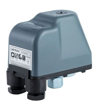 Реле тиску Wetron SK-9C/3.0HP, 2,2 кВт, 1,4-2,8 бар, накидна гайка 1/4" (779733)
