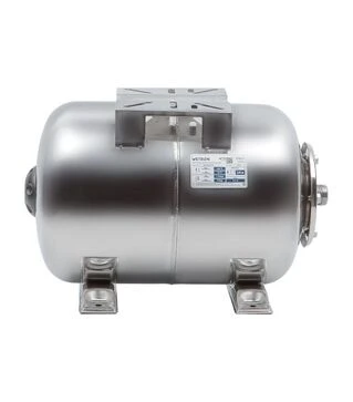 Гідроакумулятор горизонтальний Wetron HTw24SS, 24 л, з нержавіючої сталі (779211)