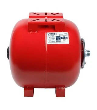 Гідроакумулятор горизонтальний Wetron HTw36, 36 л (779222)