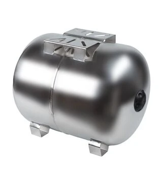 Гідроакумулятор горизонтальний Wetron HTw50SS, 50 л, з нержавіючої сталі (779213)