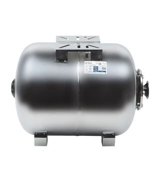 Гідроакумулятор горизонтальний Wetron HTw50SS, 50 л, з нержавіючої сталі (779213)