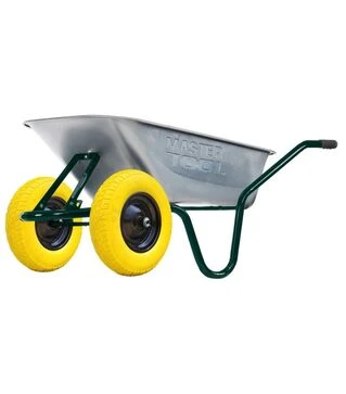 Тачка двоколісна MASTERTOOL D-12 REINFORCED, 100 л/200 кг (79-9864)