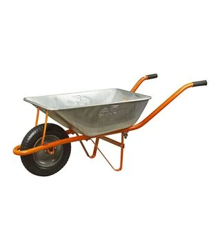 Тачка садовая Flora одноколесная, 58 л, 120 кг, колесо 14" (5055324)
