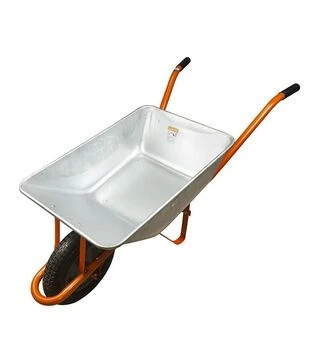 Тачка садовая Flora одноколесная, 58 л, 120 кг, колесо 14" (5055324)