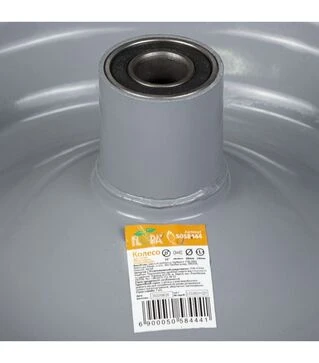 Колесо для тачки Flora 15", 4,00-8, 387&times;92мм вісь &Oslash;16мм довжина 103мм (5058444)
