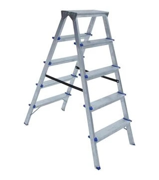 Стремянка двухсторонняя ELKOP DHR405, 1,18 м, 5 ступенек