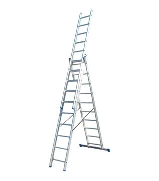 Драбина розкладна ELKOP трисекційна 2,7- 6,1 м (VHR H 3*10)