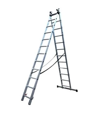 Лестница раскладная GTM KME312 трехсекционная 3,26-8,12 м