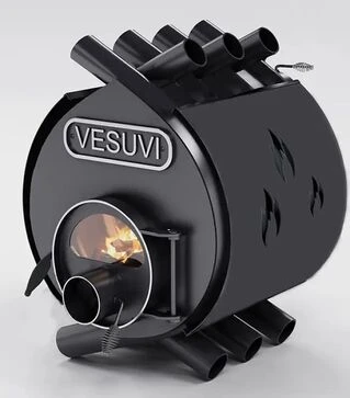 Булерьян VESUVI Classic О1 со стеклом и защитным декоративным кожухом (VES-K01-SK)