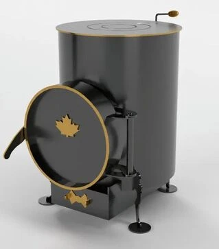 Буржуйка CANADA Lux з попільником (burj7500L)