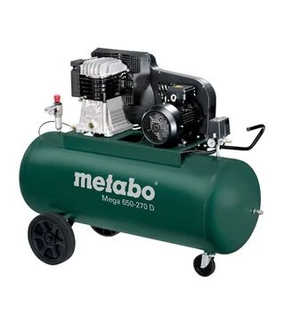Компресор Metabo Mega 650-270 D, 520 л/хв, 380 В (601543000)