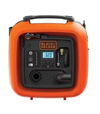 Компресор автомобільний BLACK + DECKER ASI400, 12 В, 11 бар