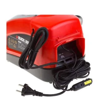 Компресор автомобільний BLACK+DECKER ASI300, 11 л/хв, 12 В, тиск 10,95 Бар