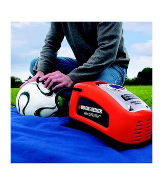Компресор автомобільний BLACK+DECKER ASI300, 11 л/хв, 12 В, тиск 10,95 Бар