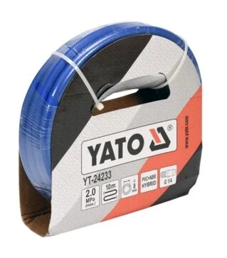 Шланг пневматичний гібридний YATO, &Oslash;8 мм, 10 м, 1/4" (YT-24233)