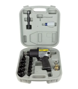 Пневмогайковерт з набором насадок Sigma 1/2", 640 Нм (6712031)