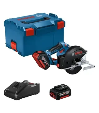 Дискова (циркулярна) пила акумуляторна Bosch GKM 18V-50 (0.601.6B8.002)