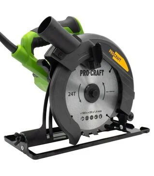 Пила дисковая (циркулярная) Procraft KR185/1400 (014008)