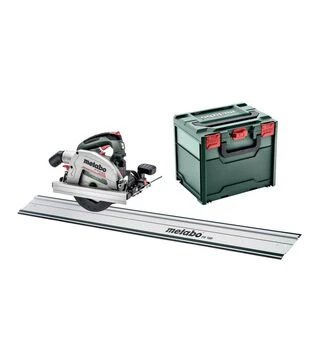 Дискова (циркулярна) пила акумуляторна Metabo KS 18 LTX 66 BL + FS 160, без АКБ та ЗП (691194840)