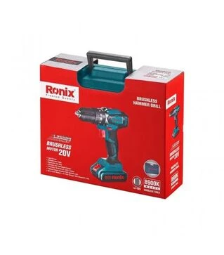 Дриль-шуруповерт ударний акумуляторний Ronix (8900K)