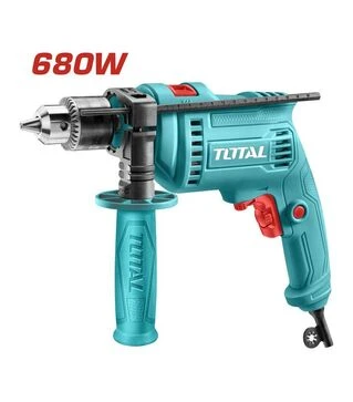 Дрель ударная TOTAL TG1061356, 600 Вт, 0-3000 об/мин (TG1061356)