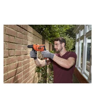 Дриль ударний BLACK+DECKER BEH200, 500 Вт