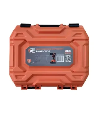 Шуруповерт безщітковий Tex.AC TAOE-CD34 34Нм