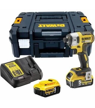 Шуруповерт ударный аккумуляторный DeWALT DCF887P2 в кейсе