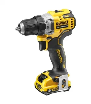 Дриль-шуруповерт акумуляторний DeWALT DCD703NT зі змінними насадками, без АКБ та ЗП, в кейсі TSTAK