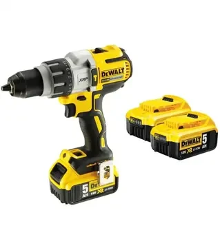 Дриль-шуруповерт ударний акумуляторний DeWALT DCD709P2T в кейсі TSTAK
