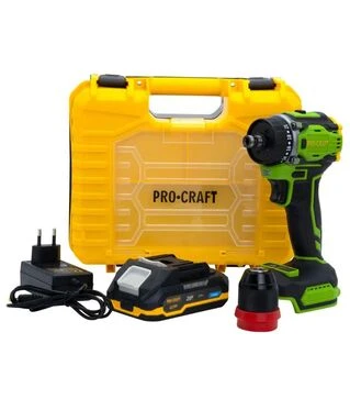 Шуруповерт акумуляторний Procraft PA-18 PRO DFR (001817)