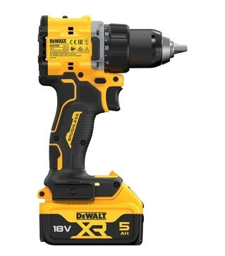 Дрель-шуруповерт аккумуляторный DeWALT DCD794P2T, XR Li-Ion 18 В, 5 Агод, в кейсе