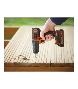 Дрель-шуруповерт аккумуляторный BLACK+DECKER BDCD18, 18 В, 1,5 Агод