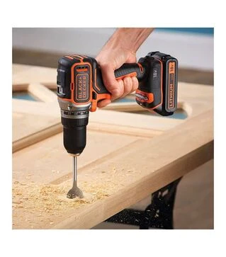 Дриль-шурупокрут акумуляторний BLACK+DECKER BL186N, 18 В, без АКБ та ЗП