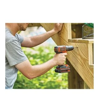 Дриль-шурупокрут акумуляторний BLACK+DECKER BDCDC18KB, 18 В, 1,5 Агод, в кейсі