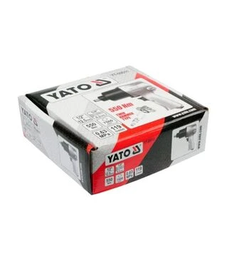 Гайковерт ударний пневматичний YATO YT-09511, квадрат 1/2", 6,3 Бар, 119 л/хв