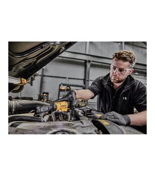 Тріскачковий гайковерт кутовий акумуляторний DeWALT DCF503L1G, 12 В, 81 Нм, 3/8"