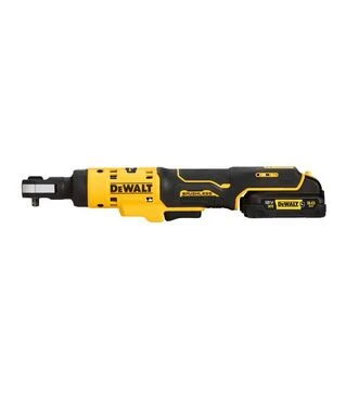 Тріскачковий гайковерт кутовий акумуляторний DeWALT DCF504L1G,12 В, 54 Нм, 1/4"