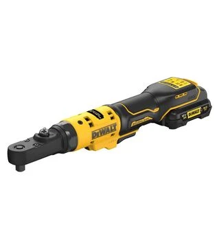 Тріскачковий гайковерт кутовий акумуляторний DeWALT DCF500L2G, 12 В, 75 Нм
