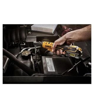 Тріскачковий гайковерт кутовий акумуляторний DeWALT DCF500L2G, 12 В, 75 Нм