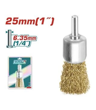 Щітка-крацовка TOTAL TAC37011, &Oslash; 25 мм (TAC37011)