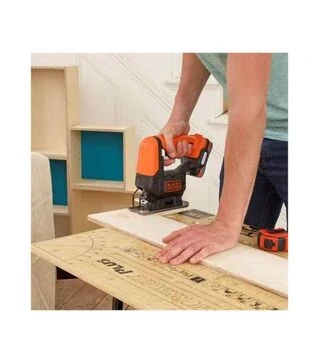 Електролобзик акумуляторна BLACK+DECKER BDCJS12N, без АКБ та ЗП (BDCJS12N)